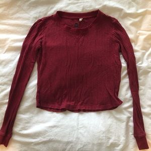 red long sleeve